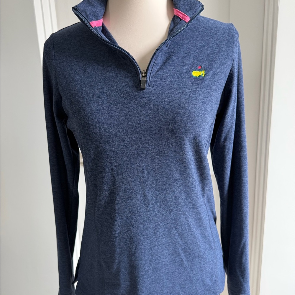 Master’s / Augusta National Women's Blue Quarter-Zip Top